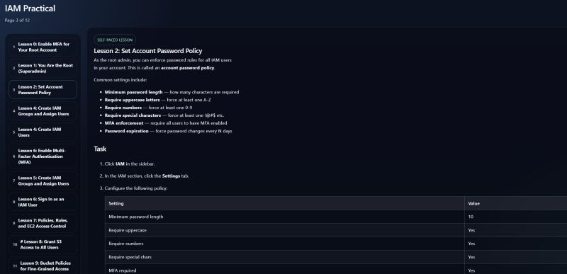 FakeCloud – self paced lessons